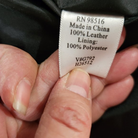 SALE! Coldwater Creek Leather Coat - Picture 8 of 8